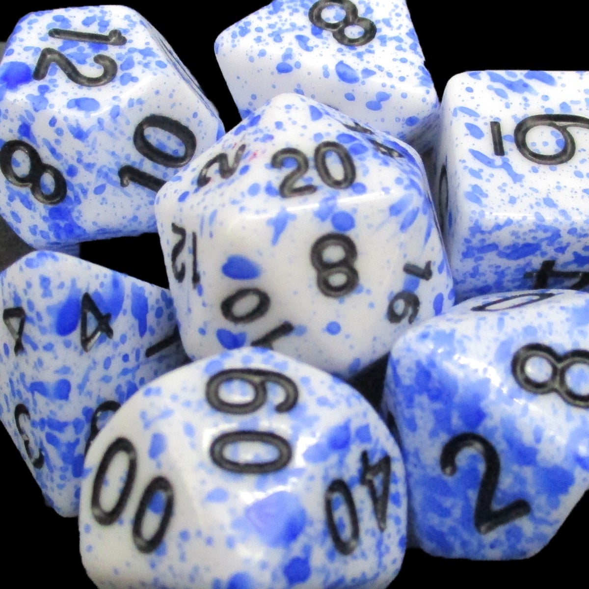 TDSO Splatter - Kraken Blood 7 Dice Polyset