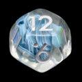 TDSO Blue Dragon Scale D12 Dice