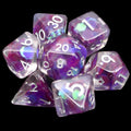 TDSO Purple Dragon Scale 7 Dice Polyset
