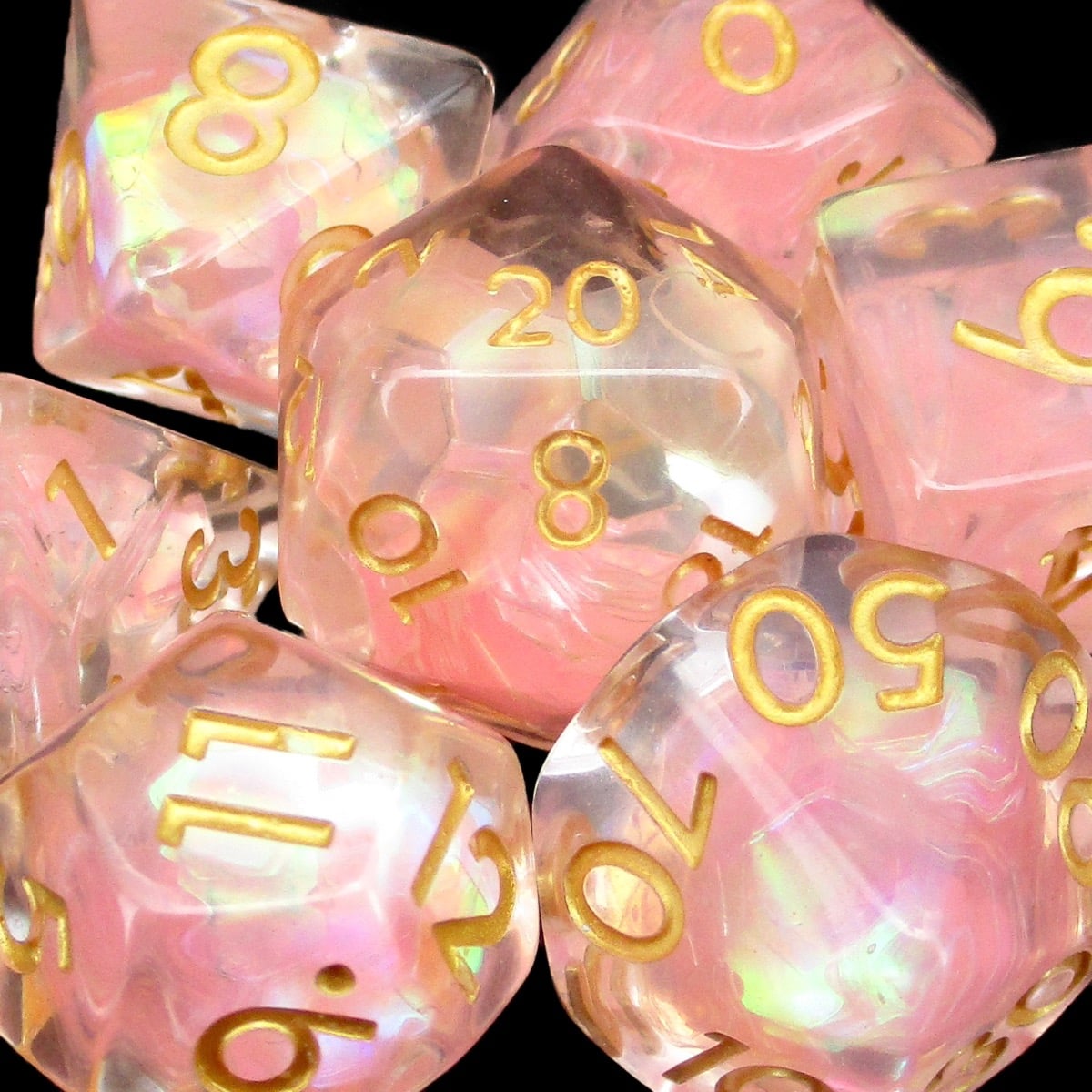 TDSO Faerie Dragon Scale 7 Dice Polyset