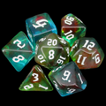 TDSO Aurora Script Supremacy 7 Dice Polyset