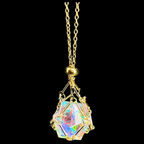 TDSO Gold Chain Necklace for D20 Dice