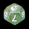 TDSO Dark Unicorn D12 Dice