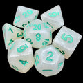TDSO Ultra Glitter Green 7 Dice Polyset