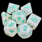 TDSO Ultra Glitter Green 7 Dice Polyset