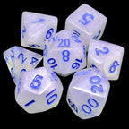 TDSO Ultra Glitter Blue 7 Dice Polyset