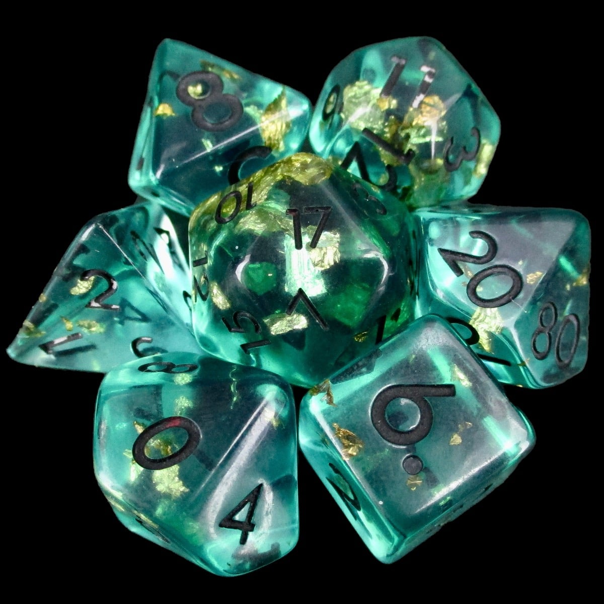 TDSO Sea Serpent 7 Dice Polyset LTD EDITION