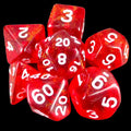 TDSO Aurora Dragons Eye Glitter 7 Dice Polyset LTD EDITION