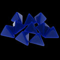 TDSO Opaque Blank Blue 16mm 10 x D4 Dice Set