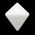 TDSO Opaque Blank White D8 Dice