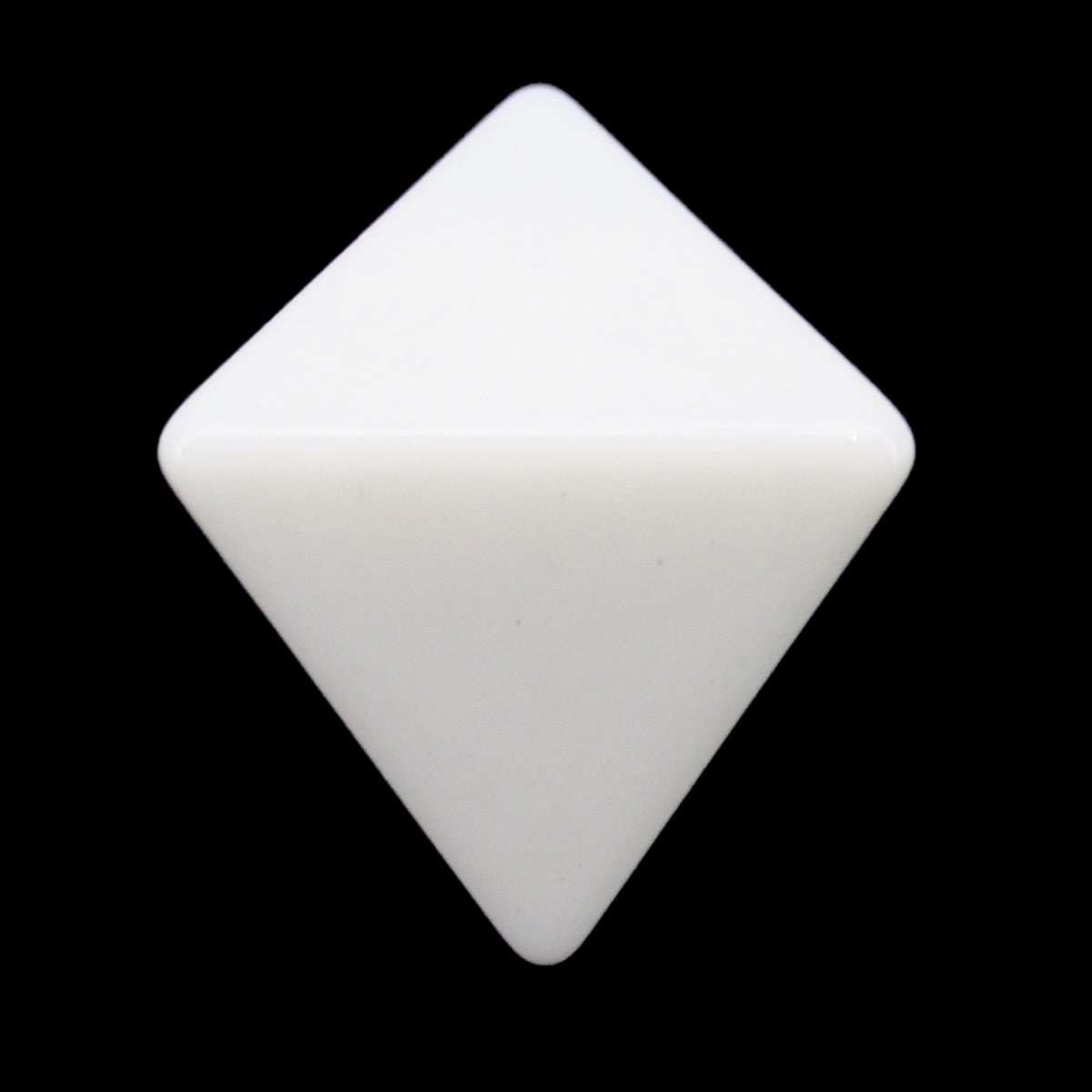 TDSO Opaque Blank White D8 Dice