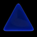 TDSO Opaque Blank Blue 16mm 10 x D4 Dice Set