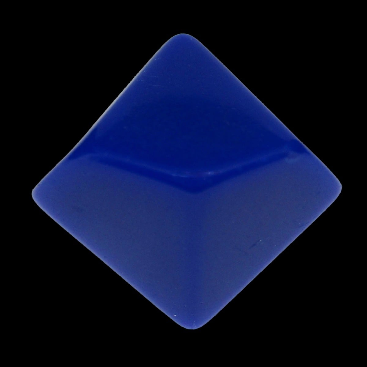 TDSO Opaque Blank Blue D10 Dice