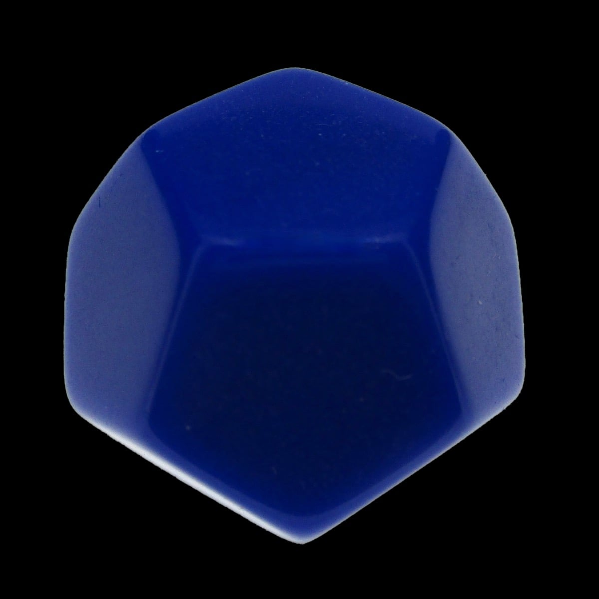 TDSO Opaque Blank Blue D12 Dice