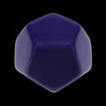 TDSO Opaque Blank Purple D12 Dice