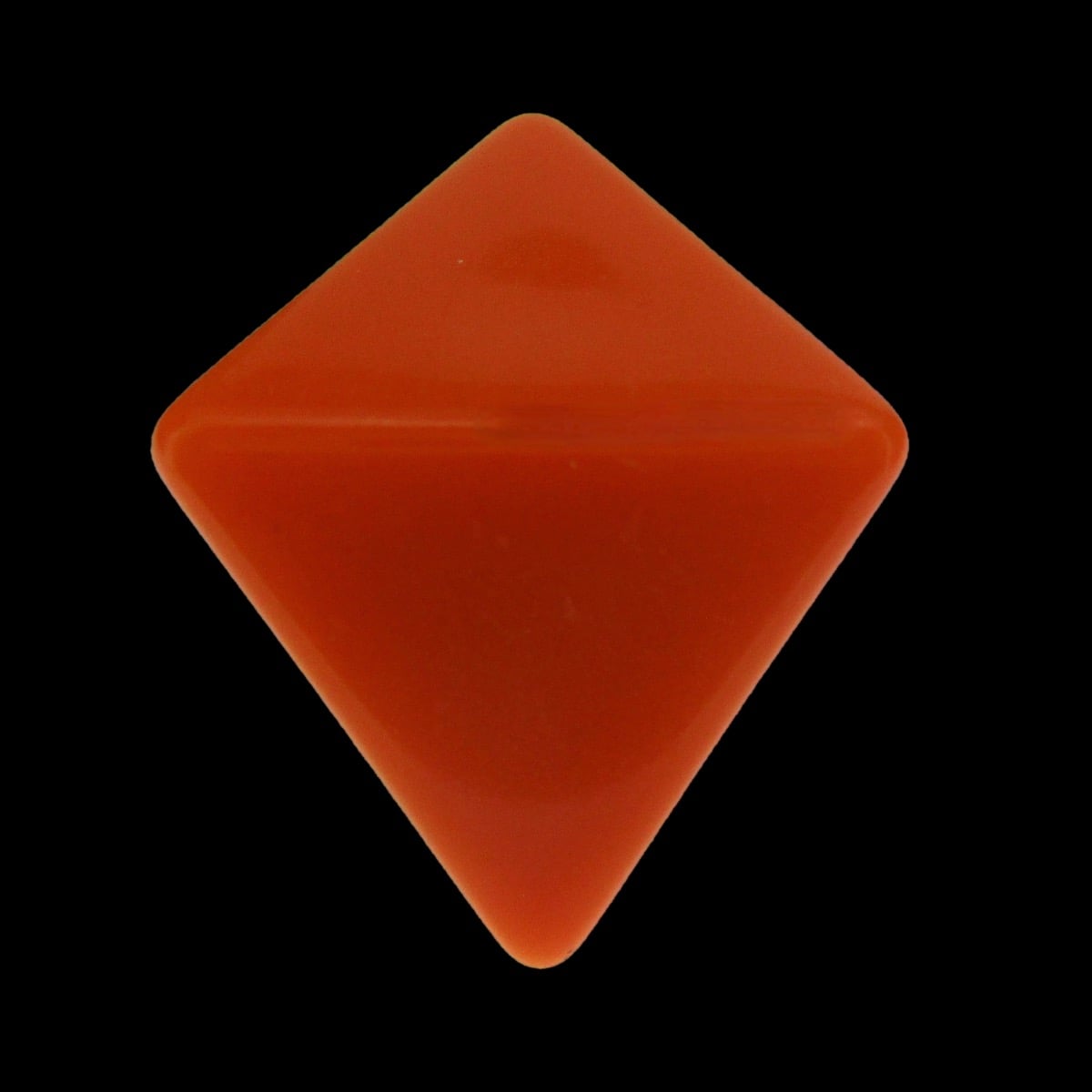 TDSO Opaque Blank Orange D8 Dice
