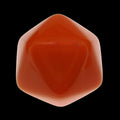 TDSO Opaque Blank Orange D20 Dice