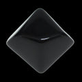 TDSO Opaque Blank Black D10 Dice
