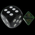 TDSO Duel Black & Green MINI 10mm D8 Dice