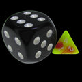 TDSO Duel Pink & Yellow MINI 10mm D4 Dice