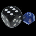 TDSO Duel Blue & Pink MINI 10mm D12 Dice
