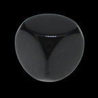 TDSO Opaque Blank Black 16mm 10 x D6 Dice Set