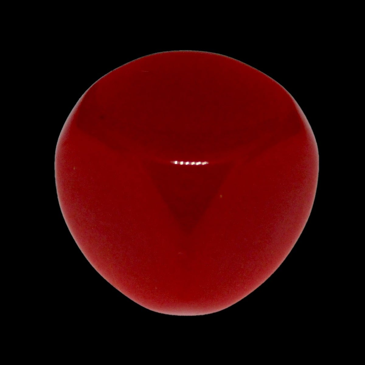 TDSO Opaque Blank Red 16mm D6 Dice