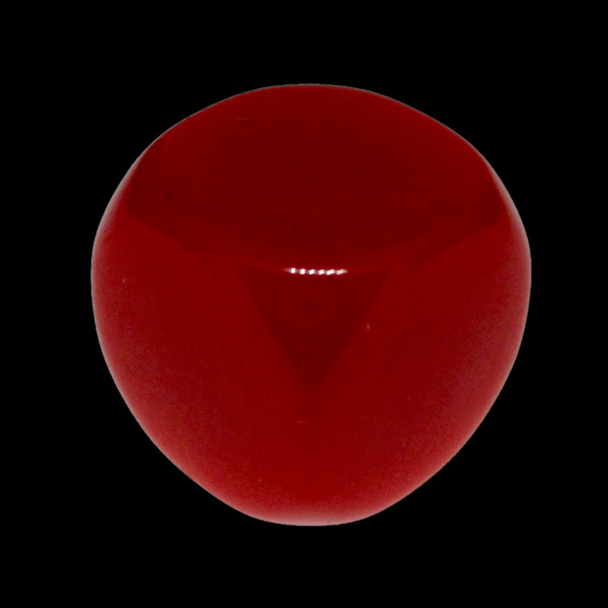 TDSO Opaque Blank Red 16mm 10 x D6 Dice Set