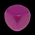 TDSO Opaque Blank Hot Pink 16mm D6 Dice