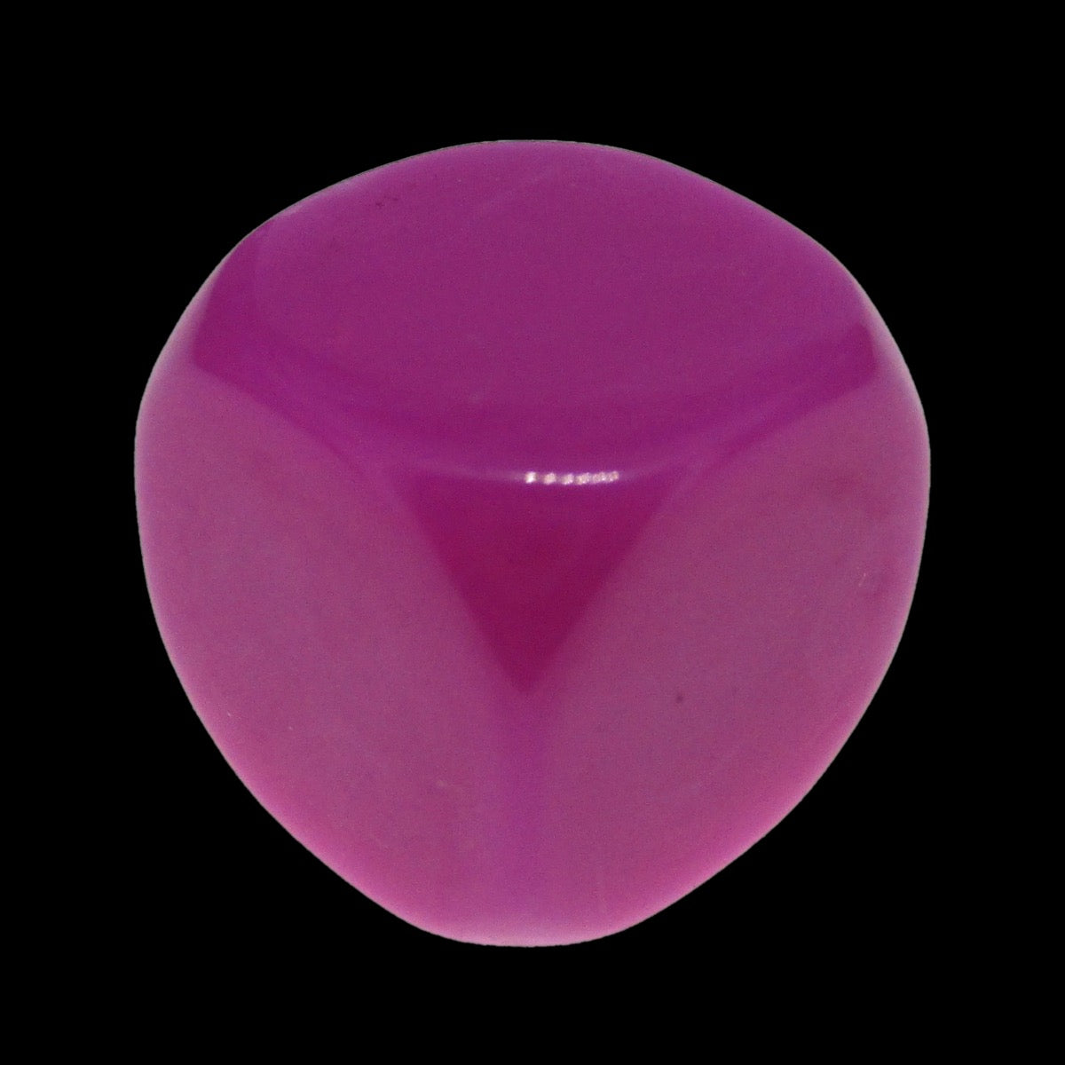 TDSO Opaque Blank Hot Pink 16mm D6 Dice