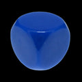 TDSO Opaque Blank Blue 16mm D6 Dice