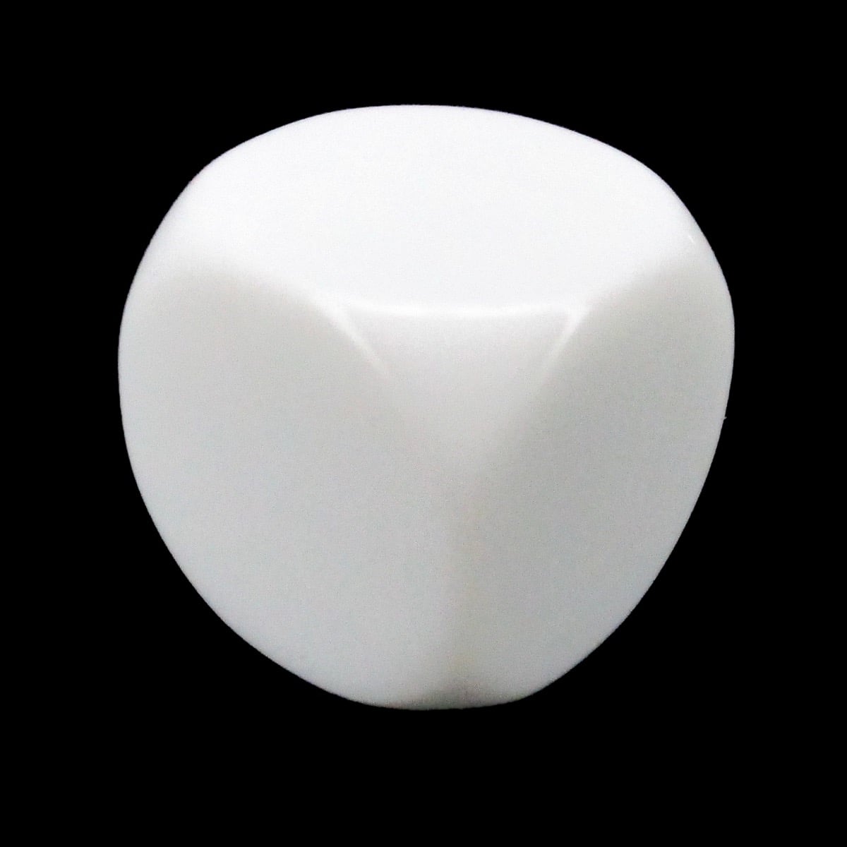 TDSO Opaque Blank White 16mm 10 x D6 Dice Set