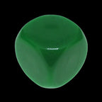 TDSO Opaque Blank Green 16mm 10 x D6 Dice Set