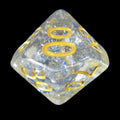 TDSO Metallic Flakes Sapphire Percentile Dice