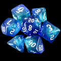 TDSO Aurora Script Meteor Storm 7 Dice Polyset