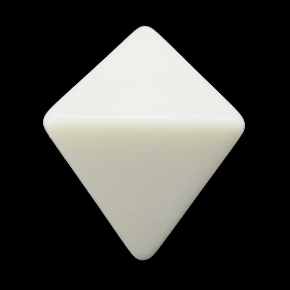 TDSO Opaque Blank Ivory D8 Dice