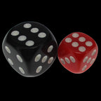 TDSO Opaque Red & White 36 x D6 Dice Set