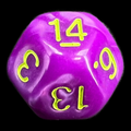 Impact Unleashed Arcana Cloudkill D14 Dice