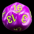 Impact Unleashed Arcana Cloudkill D16 Dice