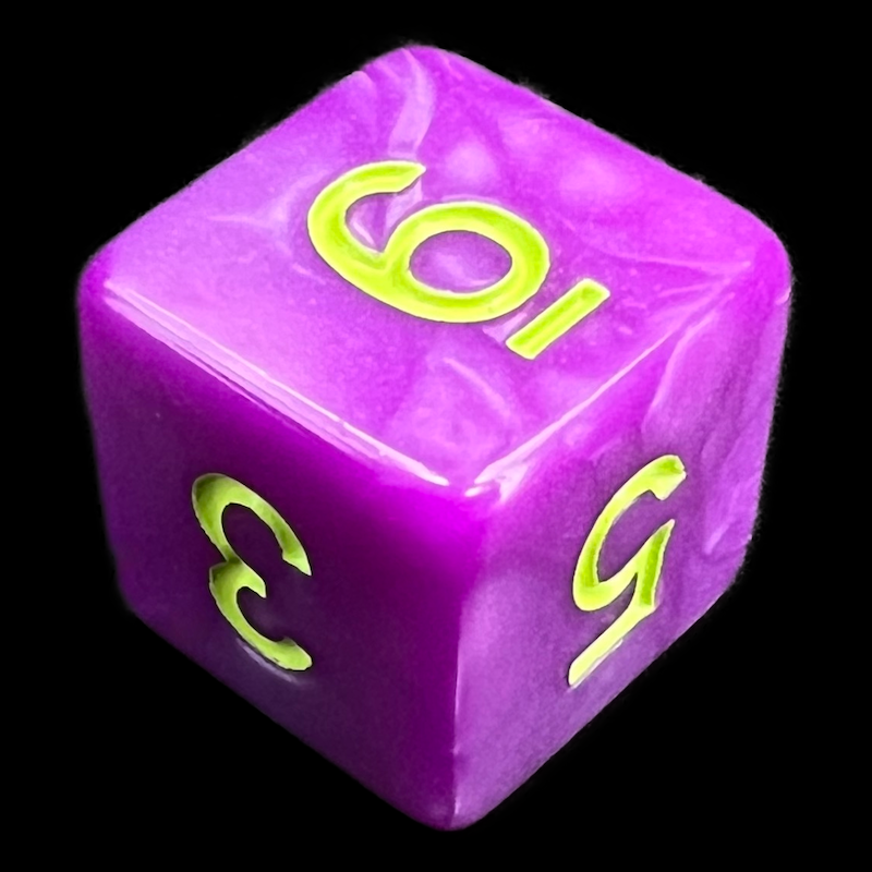 Impact Unleashed Arcana Cloudkill D6 Dice