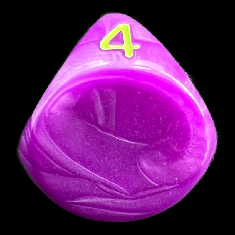 Impact Unleashed Arcana Cloudkill Top Read D4 Dice