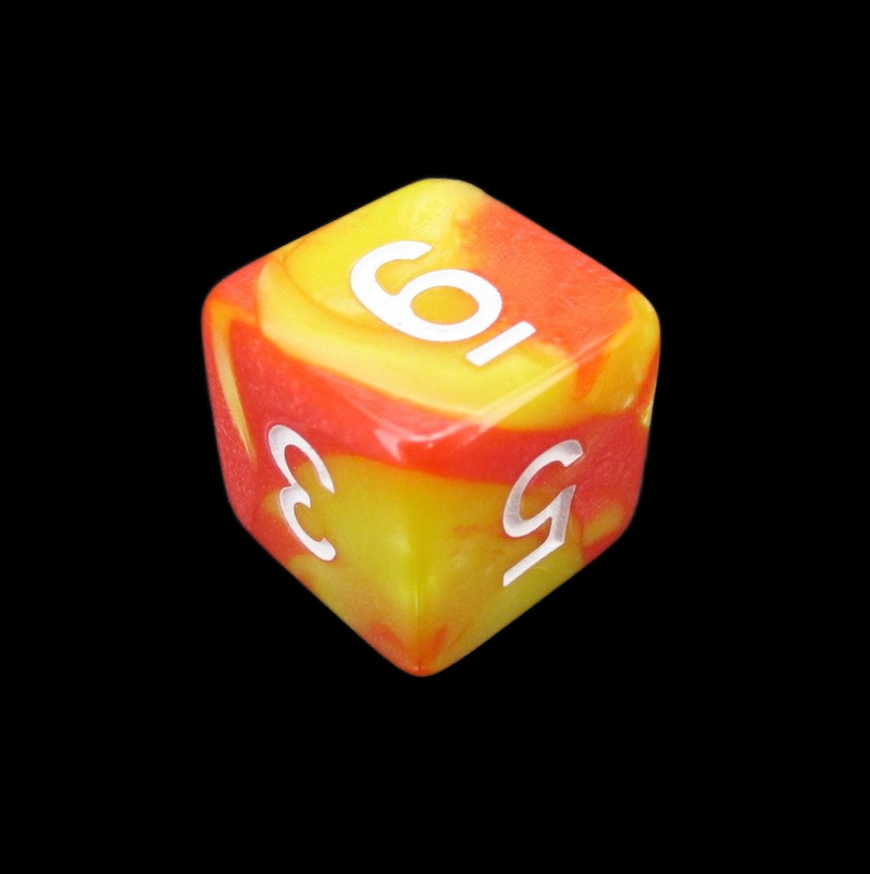 Impact Unleashed Arcana Flame Arrows D6 Dice