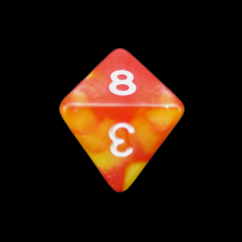 Impact Unleashed Arcana Flame Arrows D8 Dice