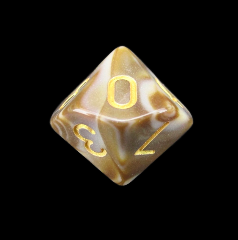 Impact Unleashed Arcana Haste & Gold D10 Dice - Discontinued
