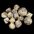 Impact Unleashed Arcana & White Haste Dungeon Crawl Classics DCC 14 Dice Set - Discontinued