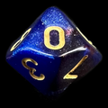 Impact Unleashed Arcana Maddening Darkness D10 Dice