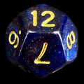 Impact Unleashed Arcana Maddening Darkness D12 Dice