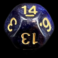 Impact Unleashed Arcana Maddening Darkness D14 Dice