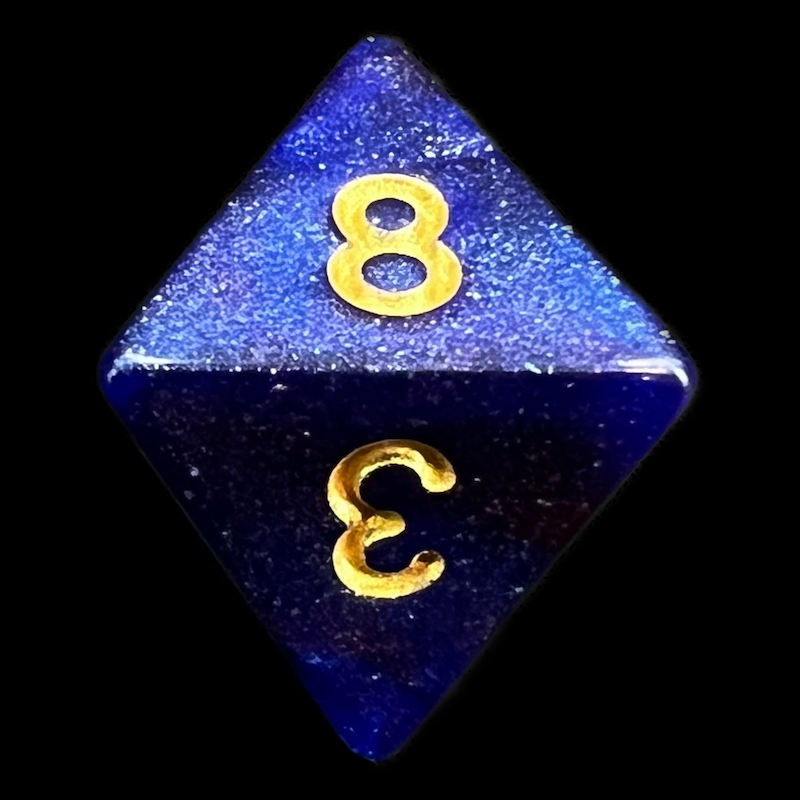Impact Unleashed Arcana Maddening Darkness D8 Dice