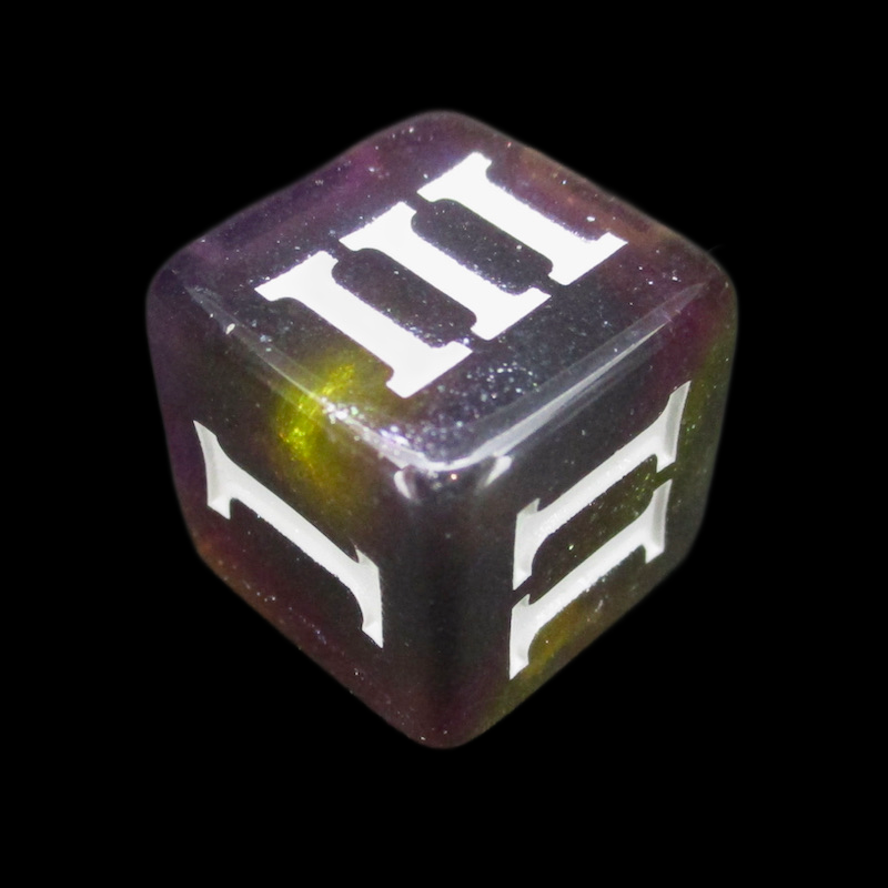 Impact Unleashed Arcana Mind Spike Roman Numeral D3 Dice